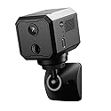 2K WiFi Indoor Camera with 64GB SD Card, Battery Powered Security Cam, 180-Day Standby, Night Vision, Real-Time Alert, Baby Monitor, Pet Cam for Home