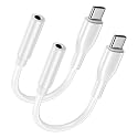 Pixel 10a 9 USB Type C to 3.5mm Headphone Adapter for Google Pixel 10 Pro XL 9a 8,iPhone 17e 16,Samsung USB C to Aux Audio Jack Adapter Dongle Cable