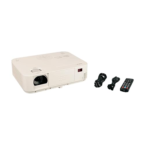 3200 ANSI DLP Projector Bright Colour for Streaming Business Education Gaming Golf Race Flight Simulator 4K Signal Home Theater Games Cinema Movie
