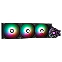 Thermalright Aqua Elite 360 ARGB CPU Water Cooler, with 3 PWM Fans, 1550RPM Speed,for AMD/AM4/AM5, Intel LGA1851/1150/1151/1155/1156/1200/2011/ 1700