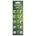 LOOPACELL AG3 LR41 Batteries (20 Pack) - AG3 392 384 192 Battery - 1.5V Alkaline Button Coin Cell