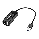 Monoprice USB 3.0 to Gigabit Ethernet Adapter, Supports 10/100/1000 Mbps Connections, Plug-N-Play, Compatible with Windows, MacOS, Linux, and Android