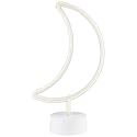 Northlight LED Crescent Moon Neon Table Light - 11.5"