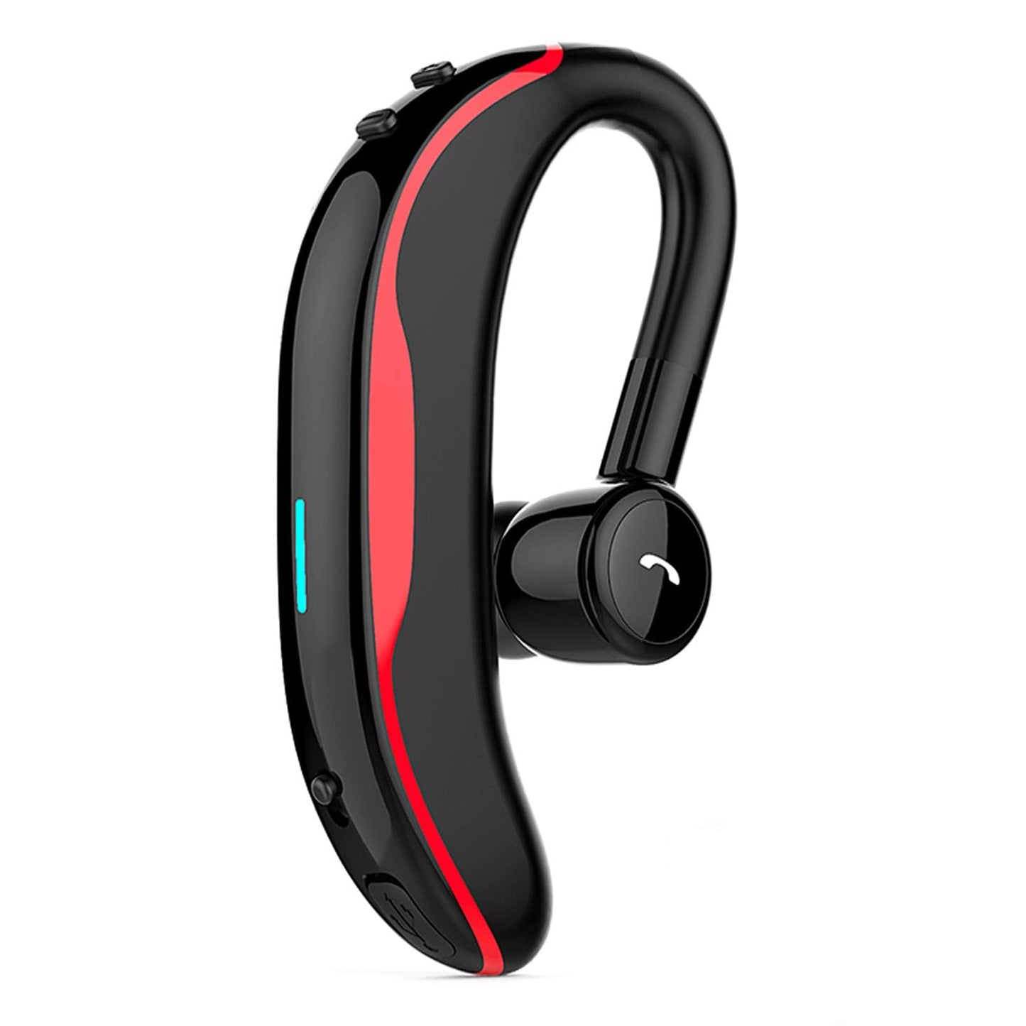 Wireless Earpiece Wireless Headset Handsfree Call Earpiece Noise Cancellation Earbud Long Talk Time Earphone Compatible with Smart Cell Phones Car
