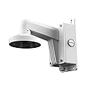 WMS WML DS-1273ZJ-140B PC140B PT6 Outdoor Indoor Wall Mount Bracket with Base Fit for The Hik-Compatible Dome Camera, White, Pack of 1