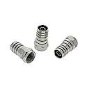 IDEAL INDUSTRIES INC. 85-036 RG-59 F Hex Crimp Connector, (10/Card)