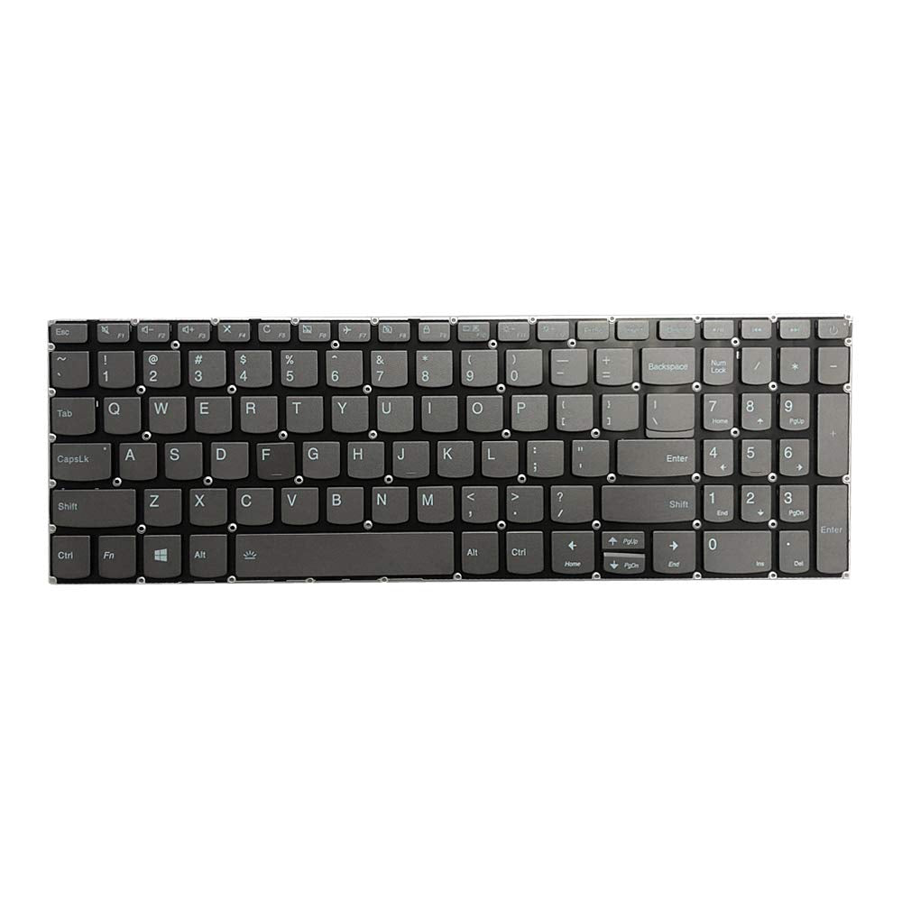 Zahara Laptop US Keyboard Backlight with Power Button Replacement for Lenovo Ideapad L340-15 L340-15API L340-15IWL L340-17 L340-17API L340-17IWL