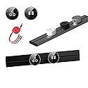 Wall Mount Power Strip with Removable Outlet Adapter,Power Track Home Appliances Universal Outlets Electric Plug Adapter + USB Data Cable (Track and 3