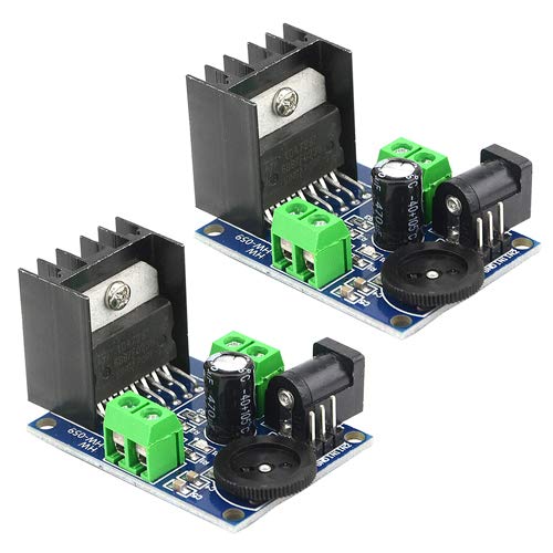XINGYHENG 2Pcs TDA7297 Dual-Channel Audio Power Amplifier Board Module Power Input Mode 4-8 Ohms 10-50W Speakers Audio Amplifier Module Converter