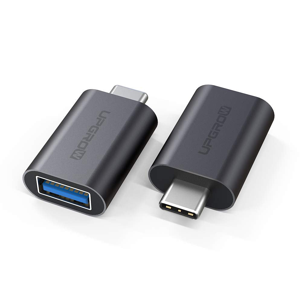 UPGROW USB C to USB Adapter 2 Pack Thunderbolt 3 to USB 3.0 Adapter Compatible with MacBook Pro 2019 and Before, MacBook Air 2020, Dell XPS, and More…