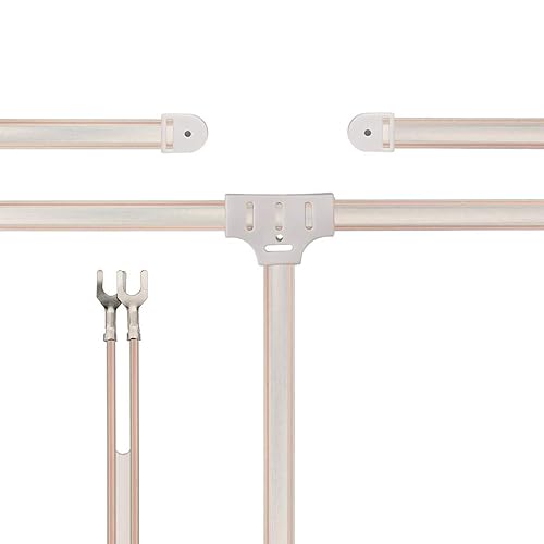 Bingfu FM Dipole Antenna 300 Ohm with 2 Pin Bare Wire Twin Lead for Indoor Digital HD Radio Table Top FM Radio AV Audio Video Home Theater Stereo