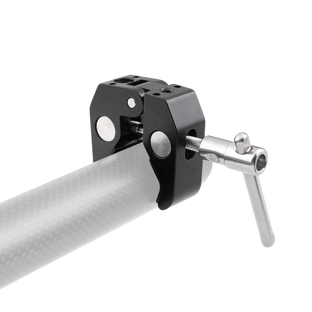 Kayulin Super Crab Clamp with Locating pin for DSLR Camera Studio