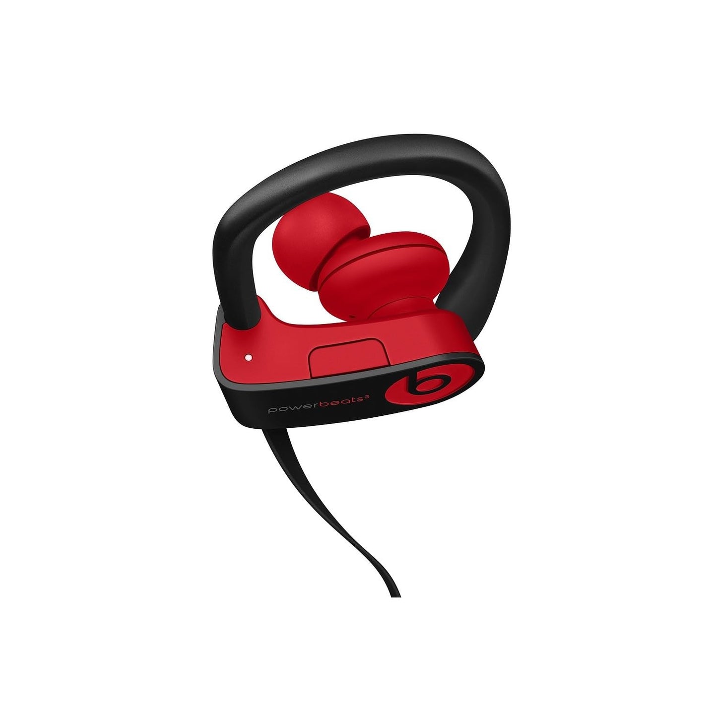 beats Powerbeats3 Wireless Ear-Hook Headphones Decade Collection Black/Red MRQ92 (Renewed)