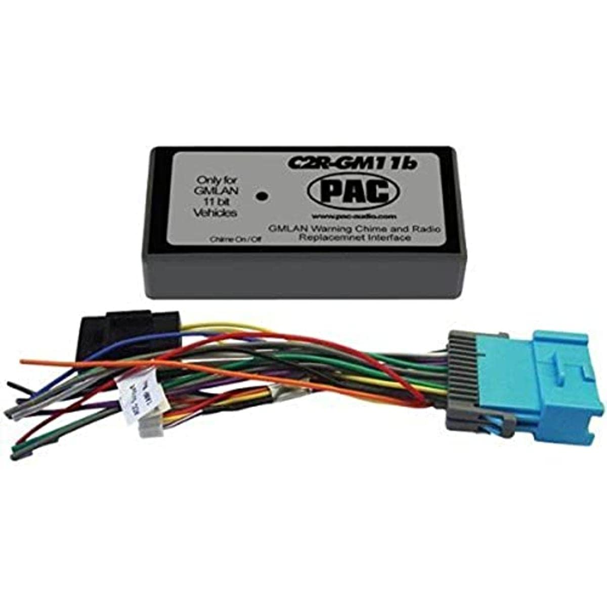 PAC C2R-GM11B Radio Replacement Interface for Select 2004-up GM LAN Vehicles with Out OnStar