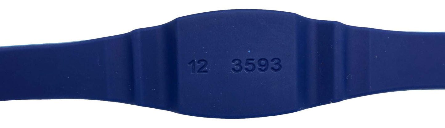 5 - 26 Bit H10301 125 KHz Proximity Wristbands Blue Adjustable AuthorizID Wiegand Waterproof Compatible w/ 1386 1326 7610 1586 1391 1346. Works