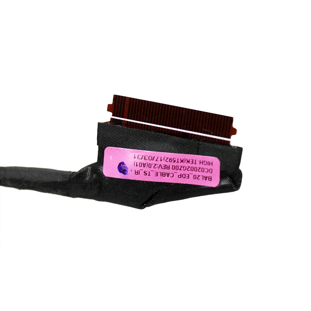 GinTai LCD LED Screen Video Display Cable Replacement for Dell inspiron 15 5000 5565 5567 BAL20 D8C2T 0D8C2T DC02002GZ00 40Pin
