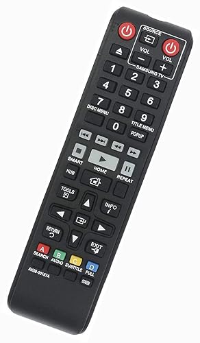 AK59-00167A Remote fit for Samsung Smart 3D Blu-ray DVD Player