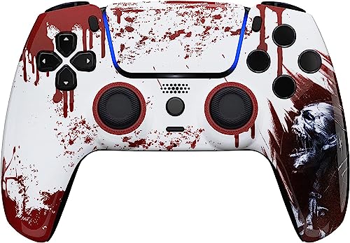 Custom Controllerzz Custom Wireless Controller Compatible with PS5 - Multiple Designs Available (PS5 Bloody Zombie)