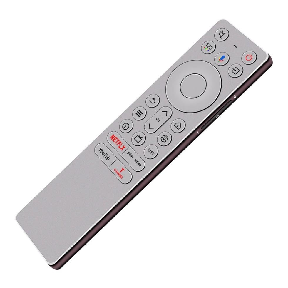 RC933 FUB1 RC933A TV Voice Remote Control for TCL TV in Living Rooms or Rooms, No Programming Needed, Replacement Remote Compatible Models 65Q10B
