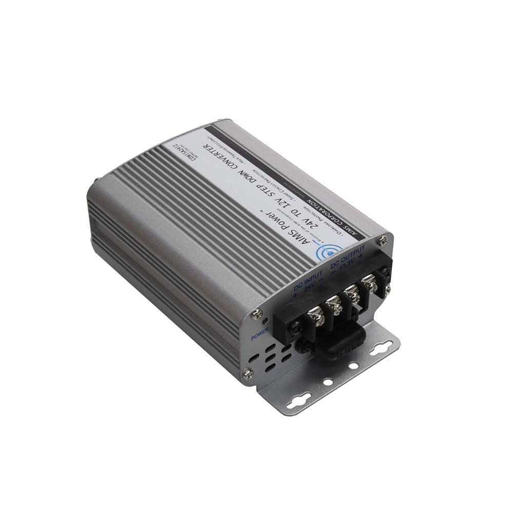 AIMS 15A 24V to 12V DC Step Down Converter Voltage Reducer Power Supply