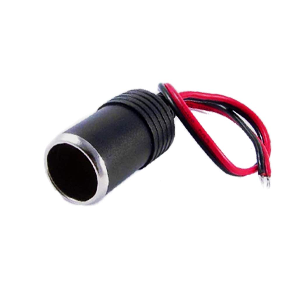 Yohii Car Charger Power Female Cigarette Lighter Socket Plug Adapter 26cm Cable Pack of 5- (G7.23)