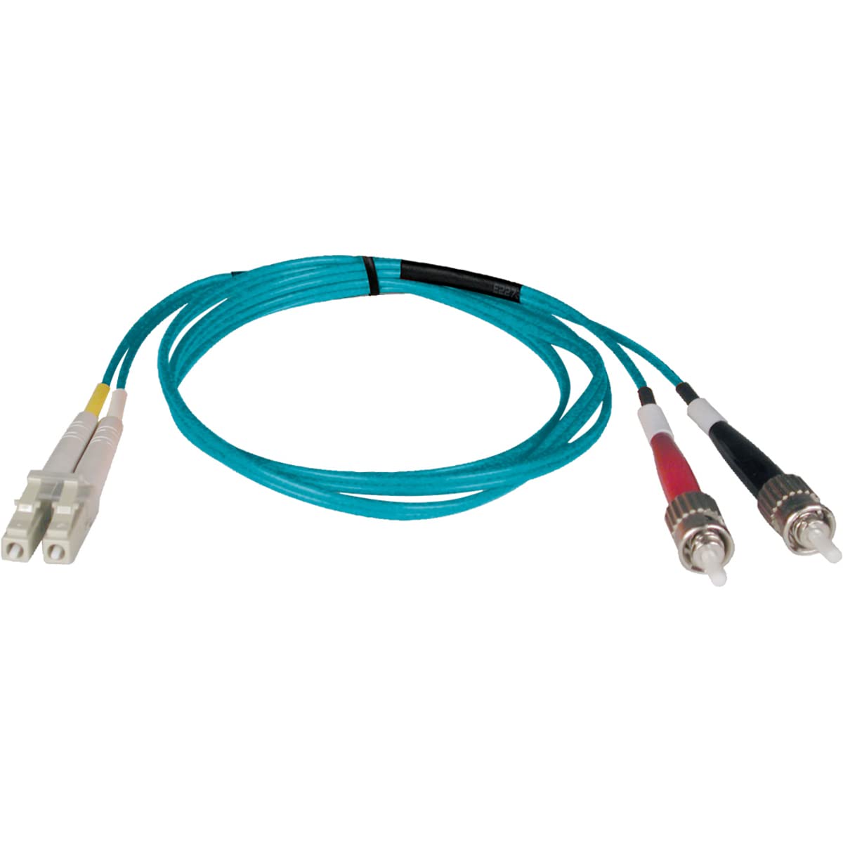Tripp Lite N818-02M 10Gb Multimode Duplex 50/125 LSZH Aqua Fiber Patch Cable