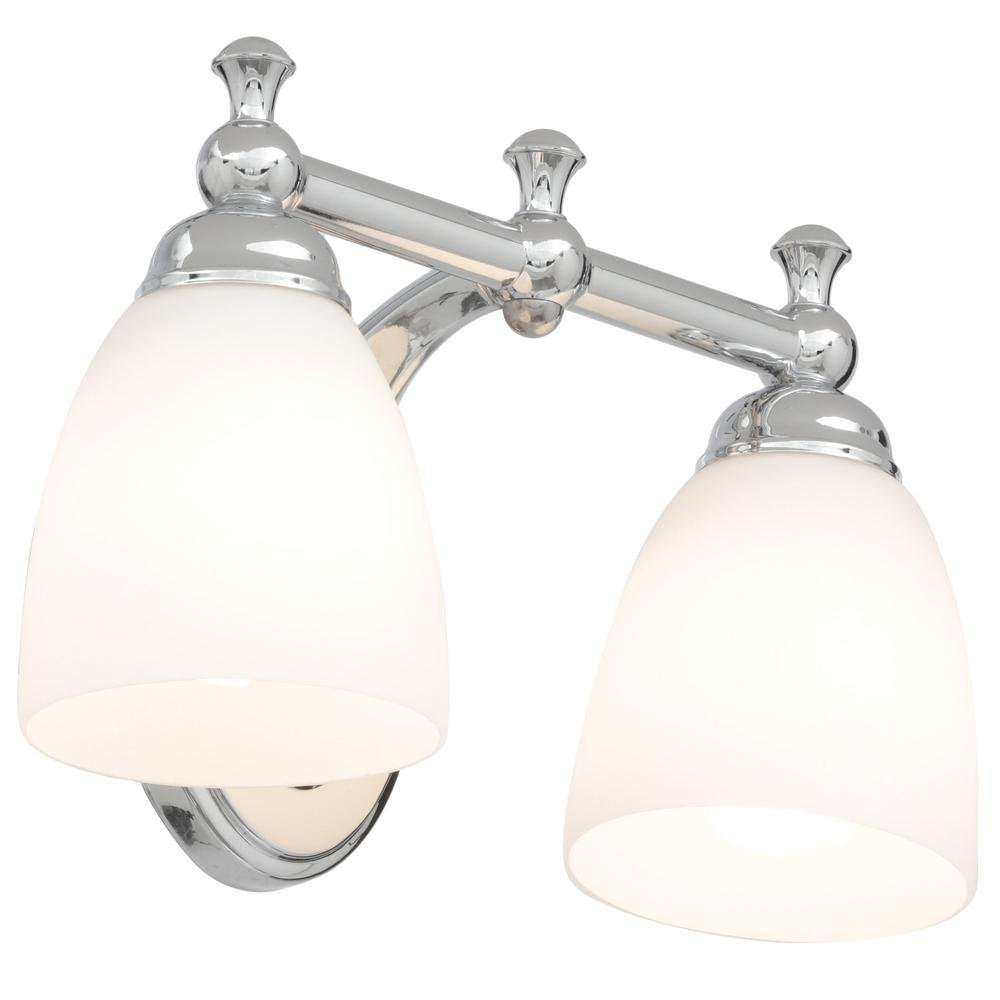Hampton Bayhampton Bay 2-Light Polished Chrome Vanity Light">Hampton Bay 2-Light Polished Chrome Vanity Light