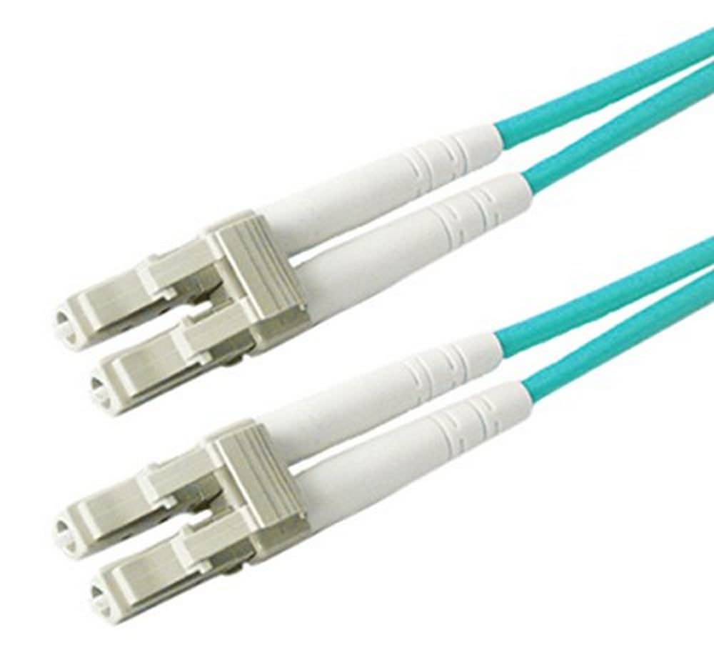 AddOn This is A 6M LC (Male) to LC (Male) Aqua Duplex Riser-Rated Fiber Patch Cable. A