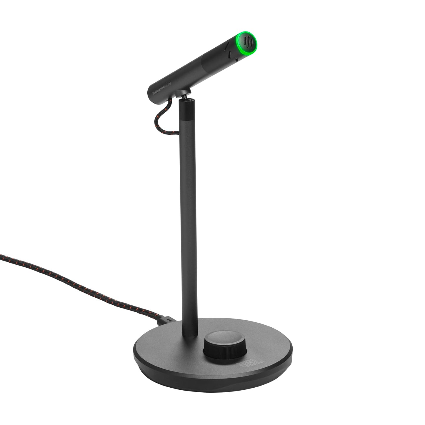 JBL Quantum Stream Talk - Single Condenser Microphone for Perfect Streaming, Recording and Gaming, One-Press Mute Button, Easy-to-Adjust Control knob
