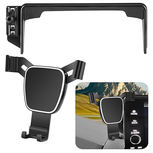 LUNQIN Car Phone Holder for Honda Pilot 2023 2024 2025 2026?HR-V 2023-2026?CR-V 2023-2026 Auto Accessories Navigation Bracket Interior Decoration