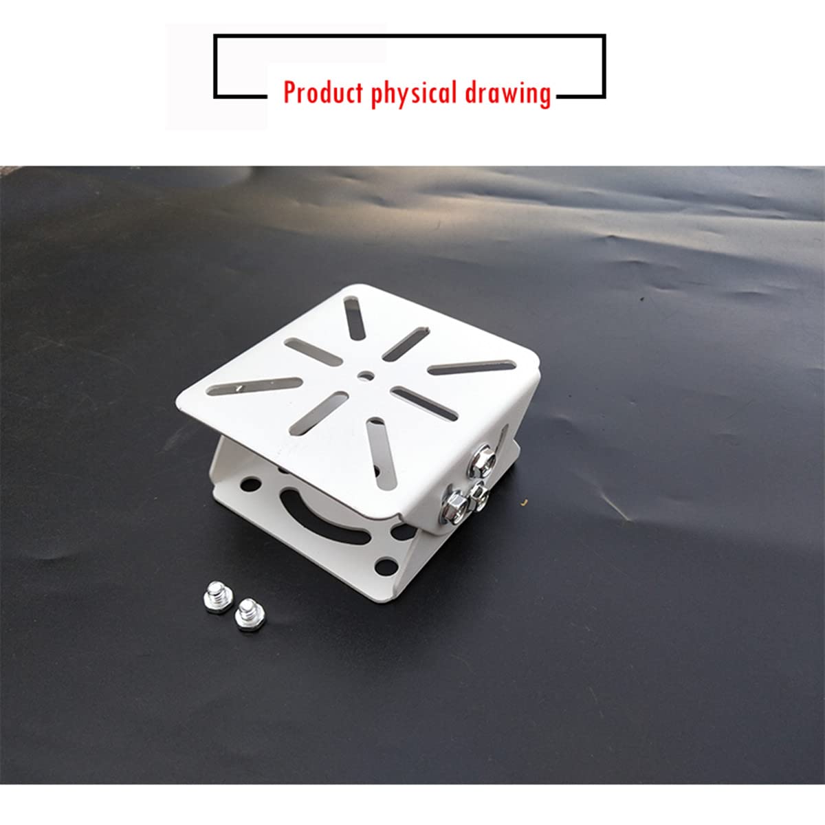 BeElion Universal Security Camera Mount Bracket - Heavy Duty Metal Adapter for PTZ, Dome Surveillance Cameras | Wall, Ceiling, Pole Mount Compatible |