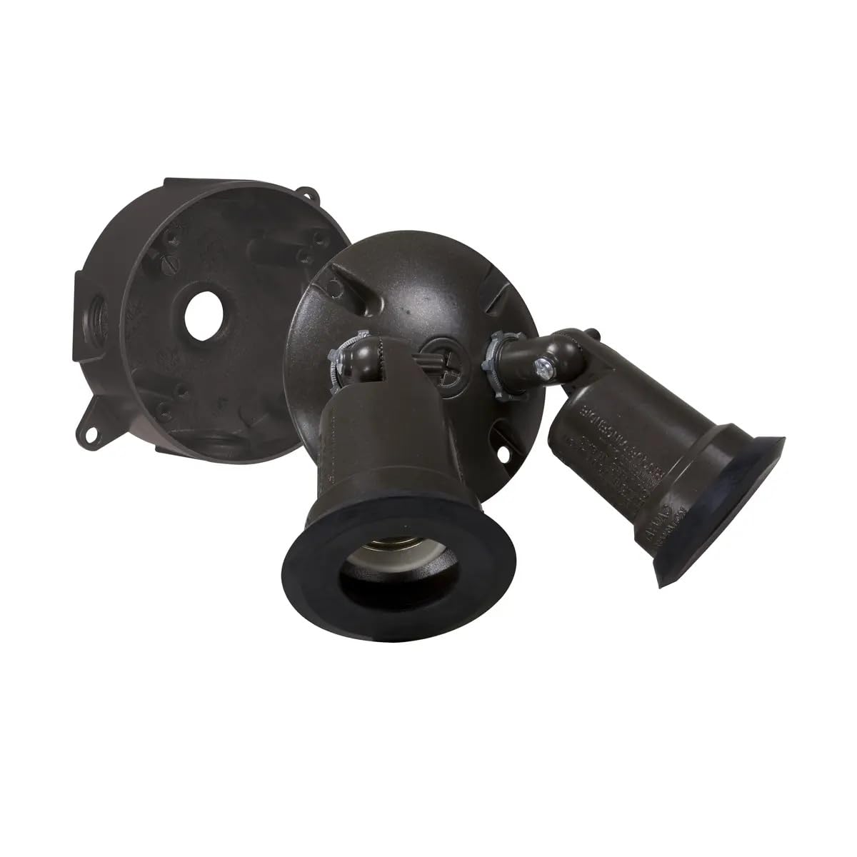 Hubbell LT233Z Bell Traditional Outdoor Flood Light Kit, Bronze