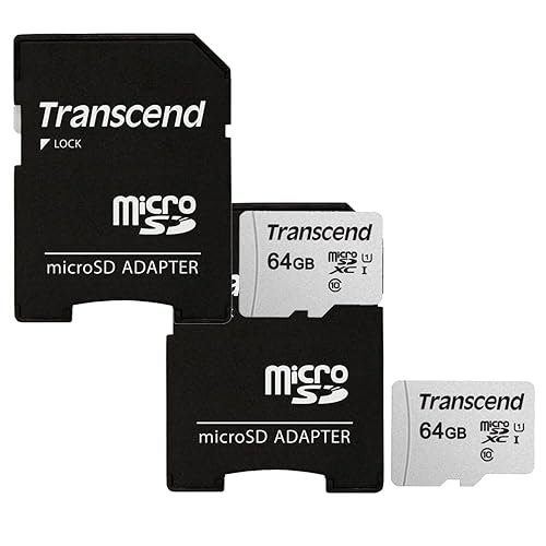 2 x 64 GB microSDHC Memory Card, Compatible with, Garmin VIRB XE Camcorder Memory Card 2 x 64GB microSDHC Memory Card with SD Adapter (2 Pack)