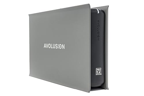 Avolusion PRO-5X Series 3TB USB 3.0 External Gaming Hard Drive for PS5 Game Console (Grey) - 2 Year Warranty (Renewed)