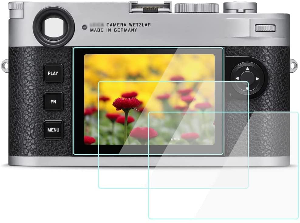 WH1916 M11 Screen Protector Compatible for Leica M11 Digital Camera, Anti-Scrach Anti-Bubble Anti-Dust 9H Tempered Glass 3-Pack