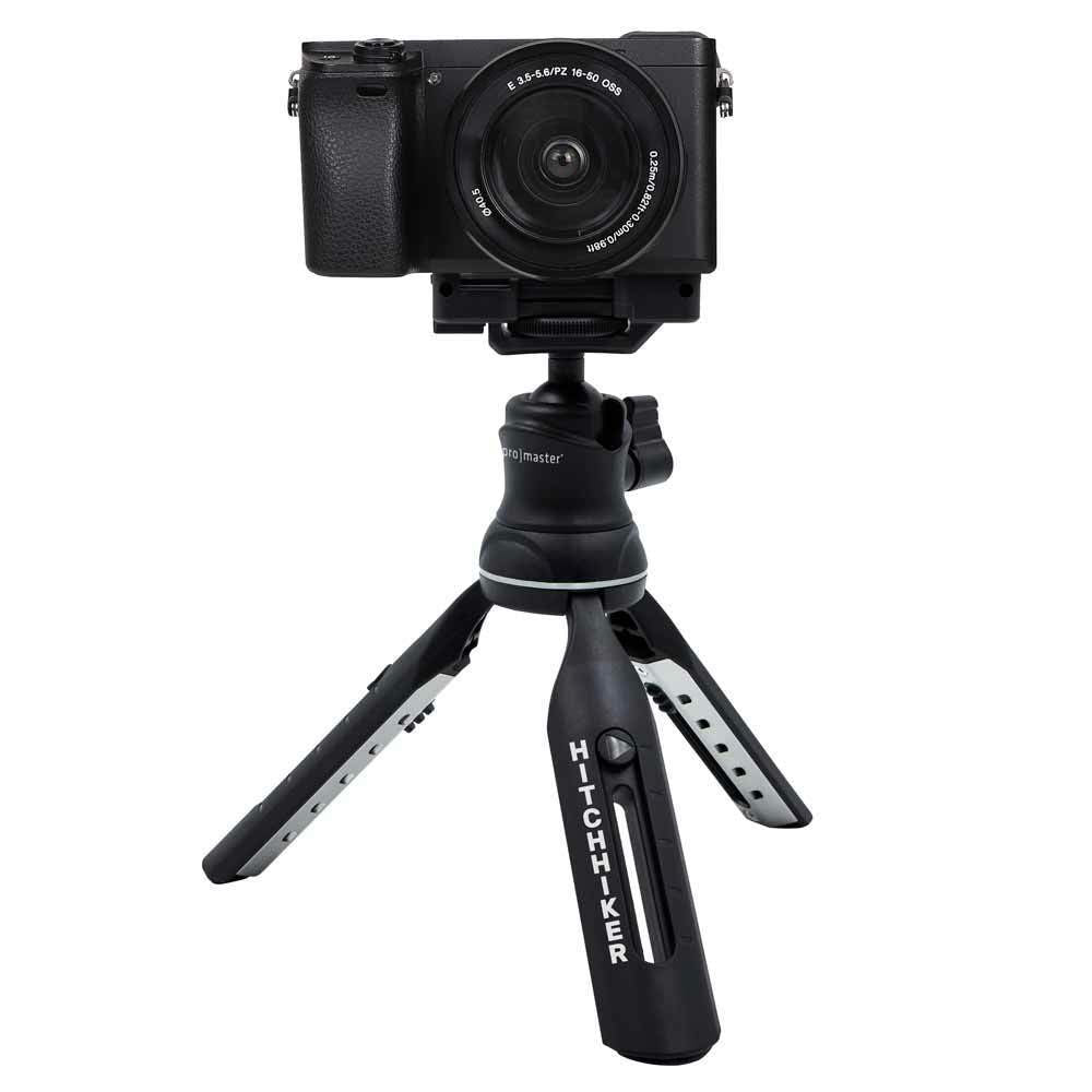 ProMaster Hitchhiker Convertible Tripod - Versatile and Portable Tripod for Any Shooting Situation, (Model 6338)
