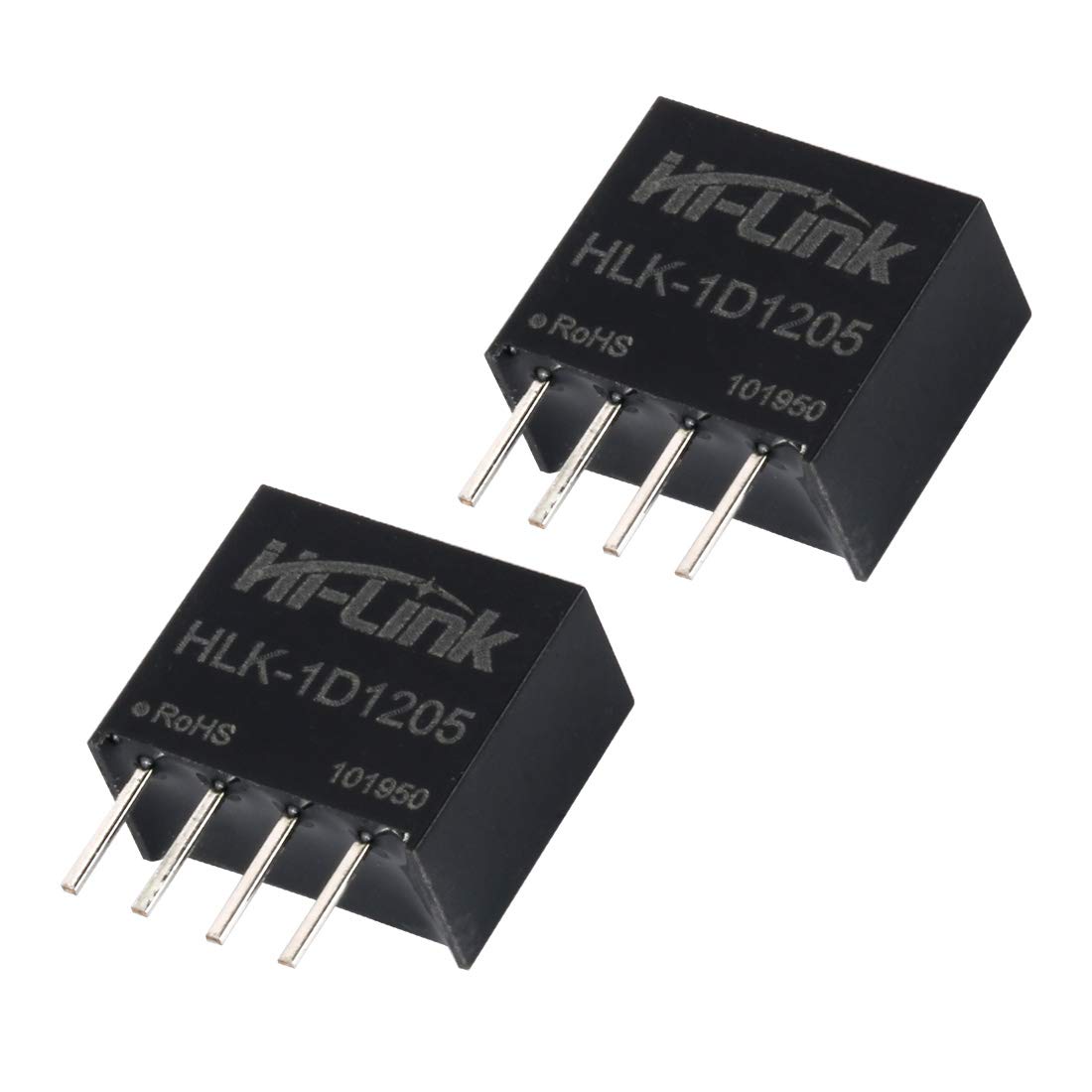 Hi-Link HLK-1D1205 12V to 5V 1W 200mA DC - DC Isolation Switching Power Supply Module Intelligent Household Switch Converter (6 PCS)