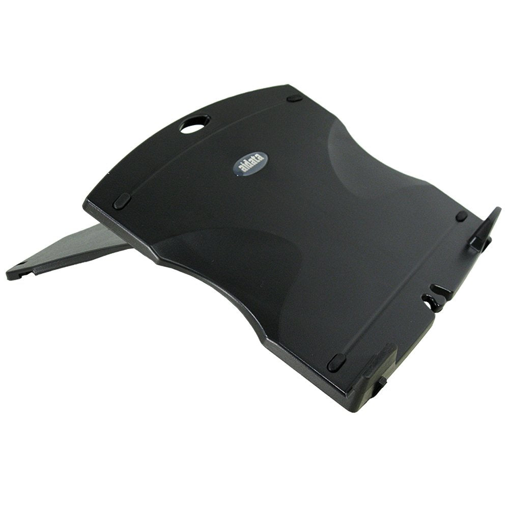 Aidata NS006 E-Z LapRiser/Compact and Adjustable Laptop Riser; Black; Adjustable Platform; 15, 25 and 35 Degrees Viewing Angles for Computing Comfort