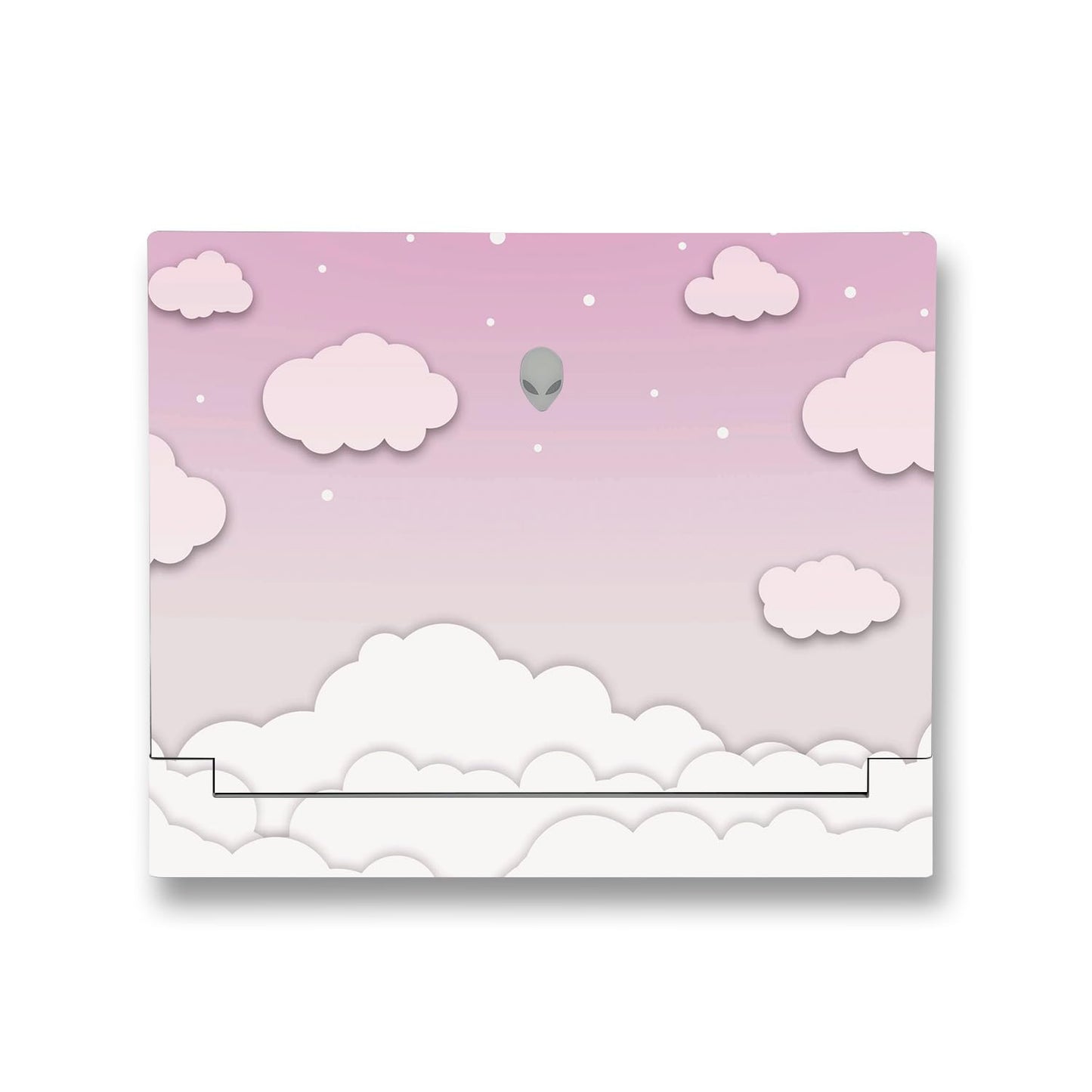MightySkins Skin Compatible with Alienware X14 R2 (2023) Full Wrap Kit - Baby Clouds | Protective, Durable, and Unique Vinyl Decal wrap Cover | Easy…