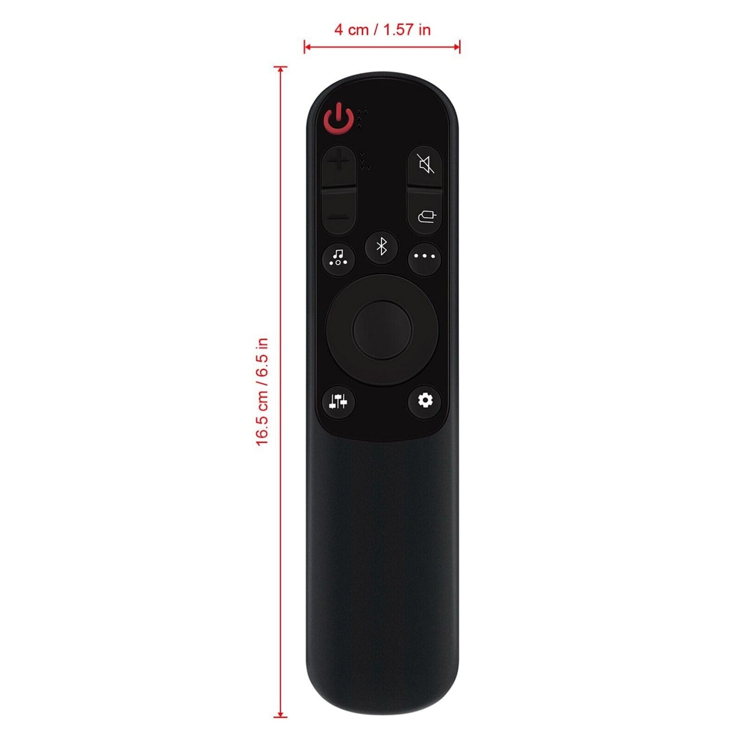 NTQinParts Replacement Remote Control Controller for LG S80TR S90TR S95TR S98QR Home Theater Soundbar TV Speaker