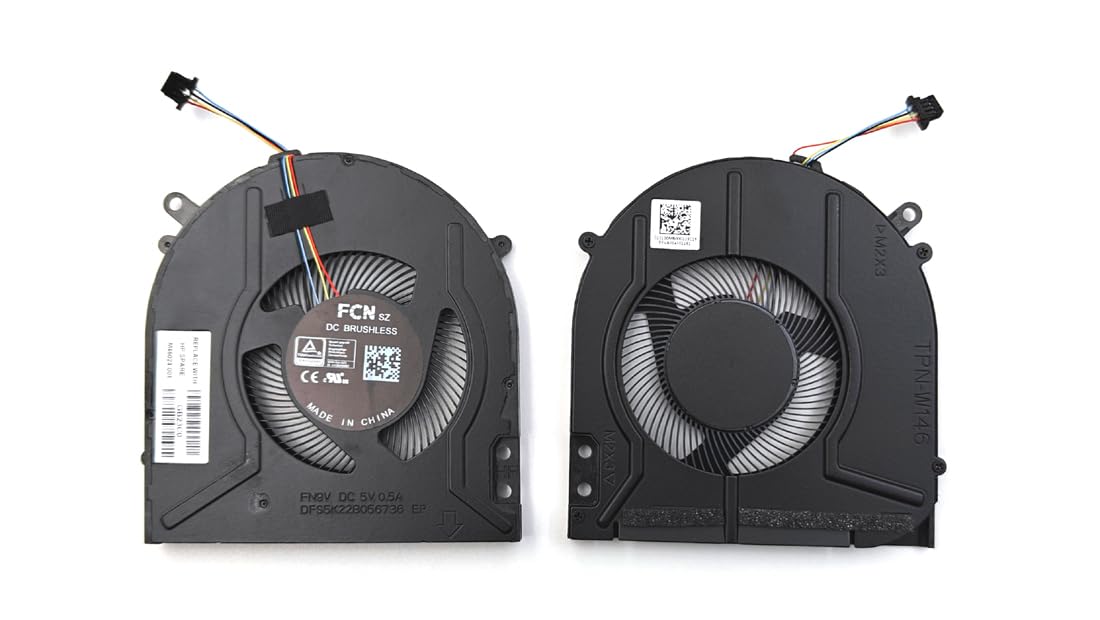 Replacement CPU Fan for HP Pavilion x360 Convertible 14-DY 14M-DY 14M-DY0013DX 14M-DY0033DX 14M-DY0113DX 14M-DY1033DX 14-DY2000 14-DY3000 14-DY4000