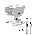 Coolotic Security Camera Corner Pole Mounting Bracket, Universal Wall Corner Mount Bracket Holder Stand for CCTV Camera PTZ Dome Vertical Pole