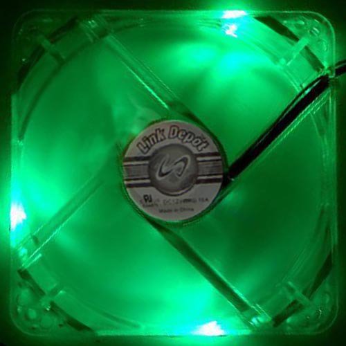 Link Depot Fan Led Fan 120Mm Green