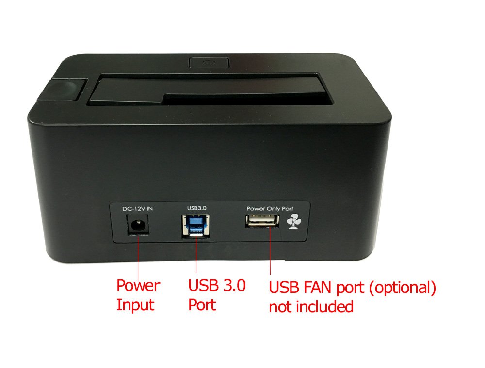 NEXIN NEX-DS1U3 USB 3.0 Hard Drive Docking Station + WL 5TB 3.5" SATA Hard Drive (Combo) - Retail
