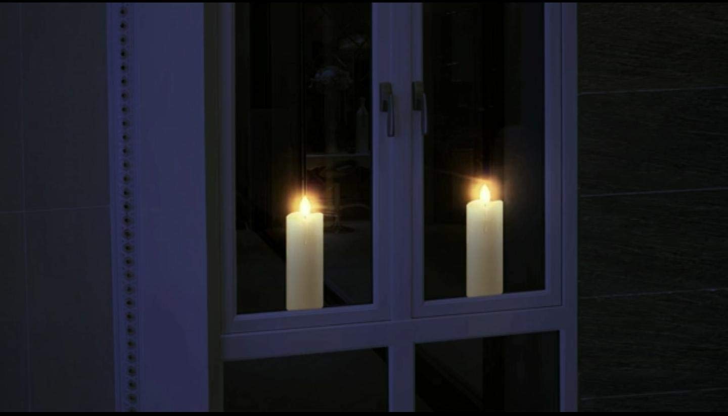 Christmas Show Lights Battery Operated LED Window Candle