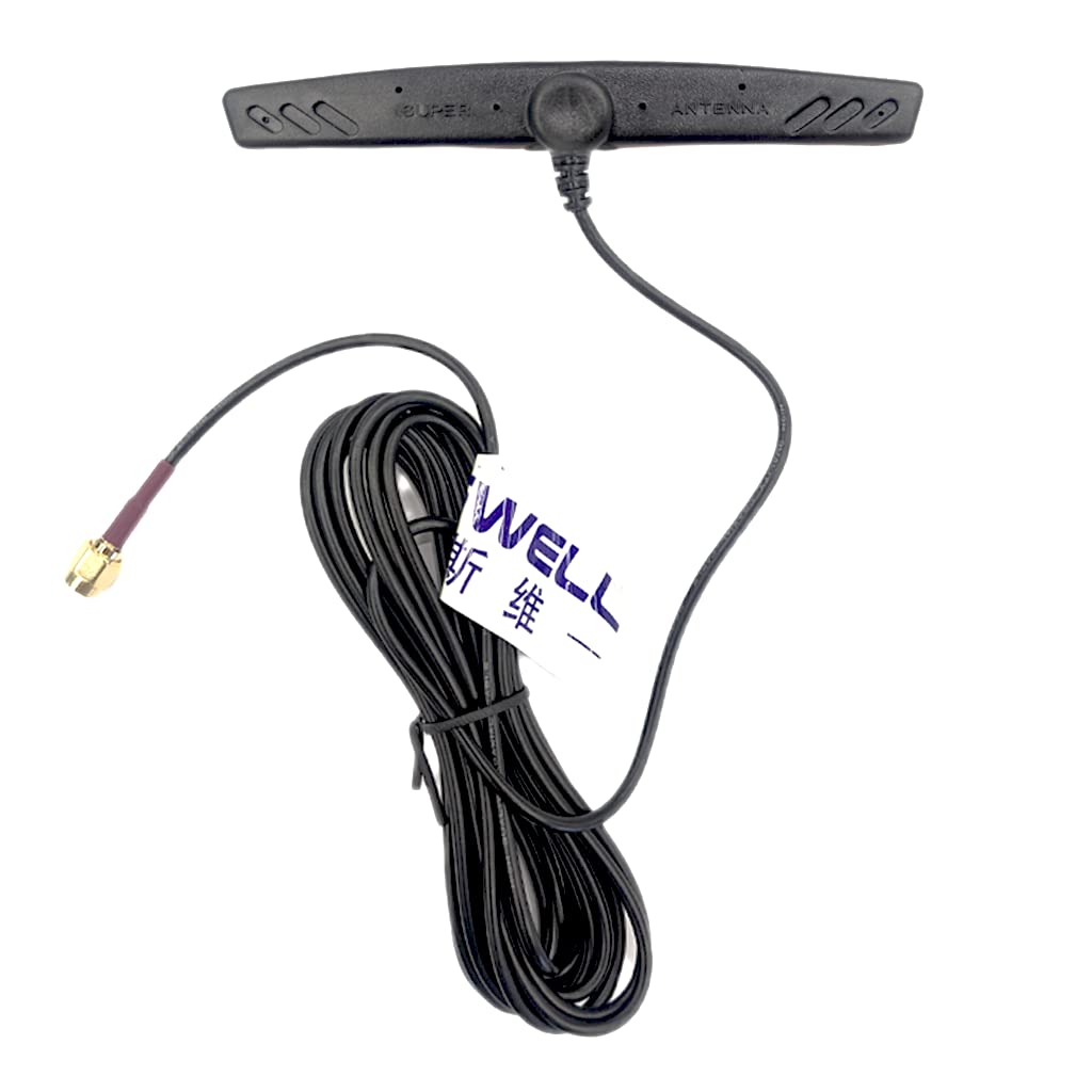 Cellular Antenna 4G LTE Antenna 3G and GSM 700-2700 MHz Slim Patch Antenna Adhesive Mount