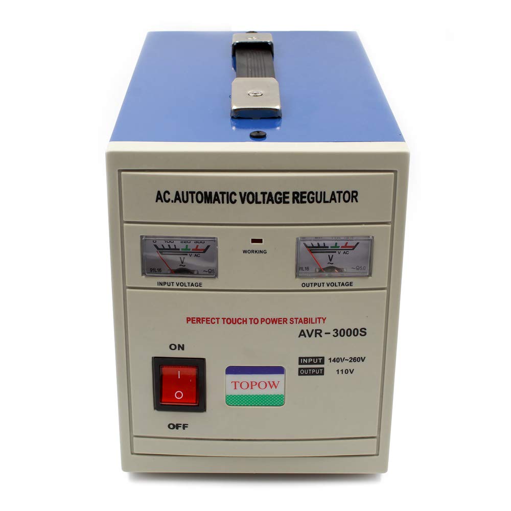 Heavy Duty 3000W Watt Step Down 220 to 110 Power Voltage Converter Transformer Stabilizer