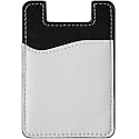 Black Adhesive for Phone Wallet Card Holder for Phone Case, Imitation Leather Pu for Phone Card Holder Adhesive Stick on Credit Card Pocket for Back