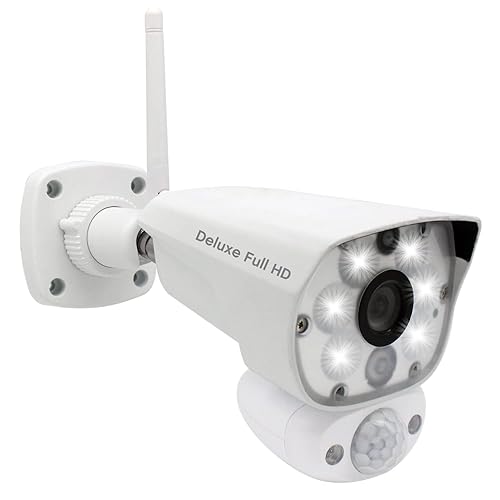 CasaCam GuardainCam Deluxe | AC Powered 1080p Floodlight Camera for VS5802, VS5102A, VS5072 and VS5002 Wireless Security System | Add-on Camera