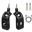 HUACAM Wireless transceiver, 2.4GHz Digital Transmitter & Receiver Kit, 100ft Range, Low Latency, 10-Hour Battery, Stage Performance, for Electric